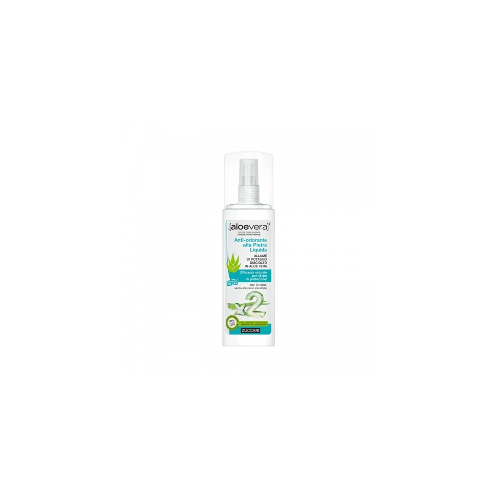 Zuccari Aloevera2 Antiodorante Alla Pietra Liquida Senza Alluminio No Gas 100Ml 