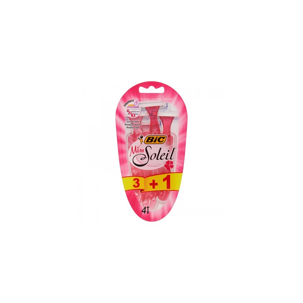 Bic Miss Soleil 3+1 Rasoi A 3 Lame 