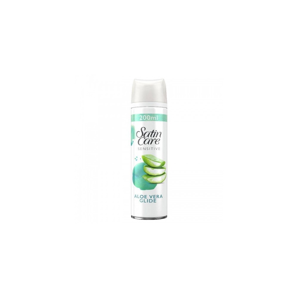 Satin Care Sensitive Gel Da Depilazione Con Aloe 200 Ml 