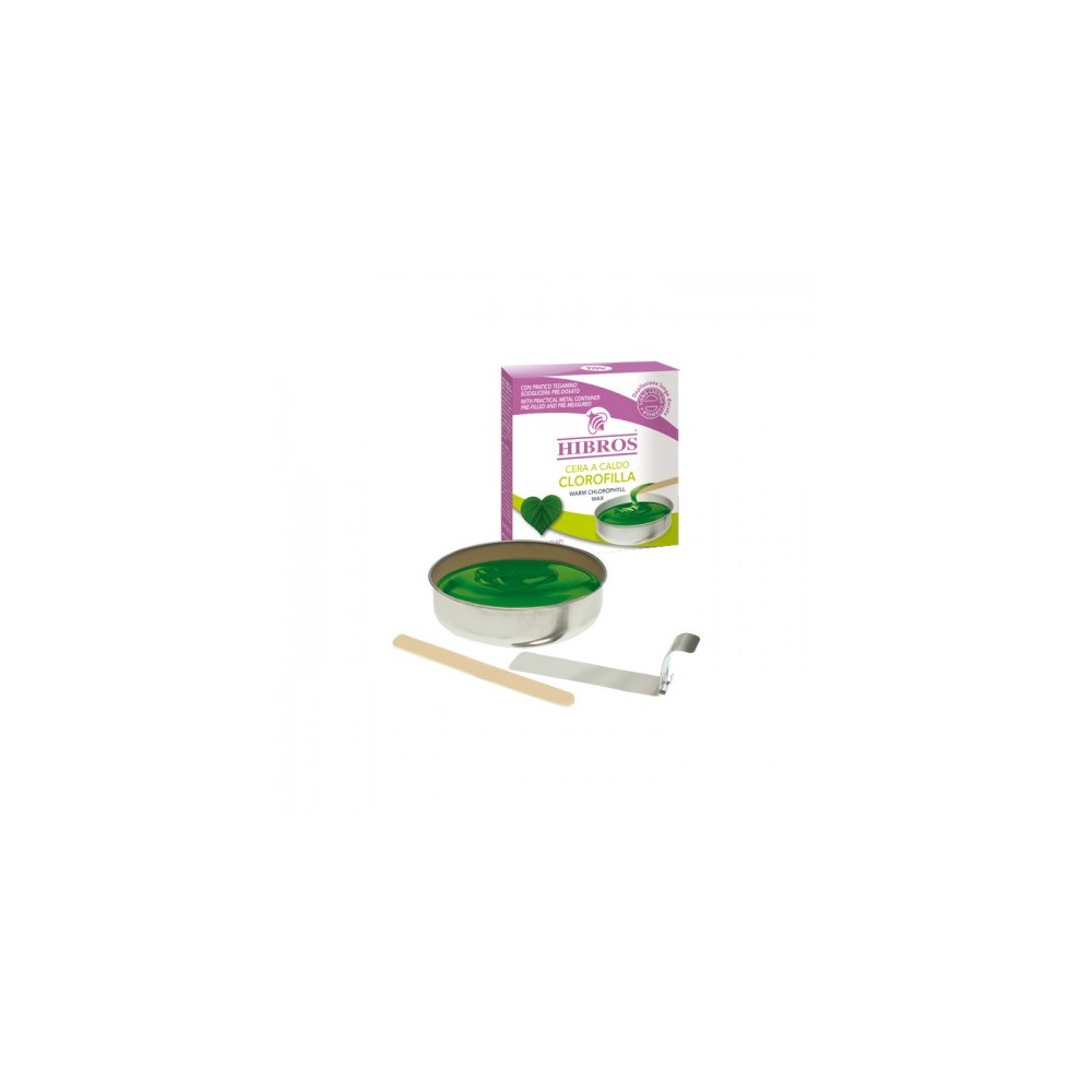 Hibros Clorofilla Cera A Caldo Con Tegamino 100 Ml 