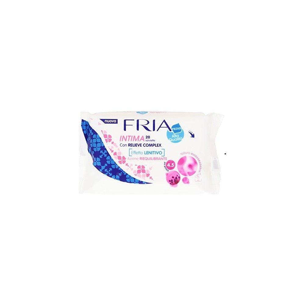 Fria Salviette Per L'Igiene Intima Effetto Lenitivo20 Salviette 