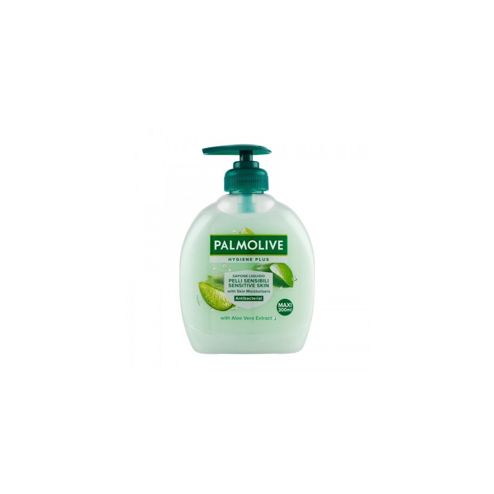 Palmolive Hygiene Plus Sapone Liquido Per Pelli Sensibili Con Aloe Vera 300 Ml 