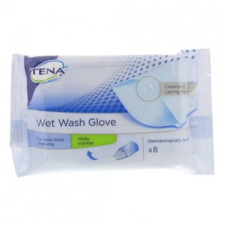 Tena Wet Wash Glove 8...