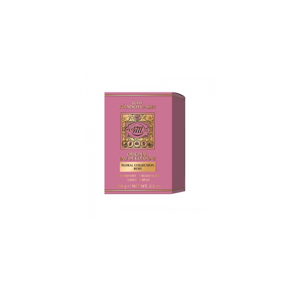 4711 Original Eau De Cologne Floral Collection Rose Sapone 100 G 