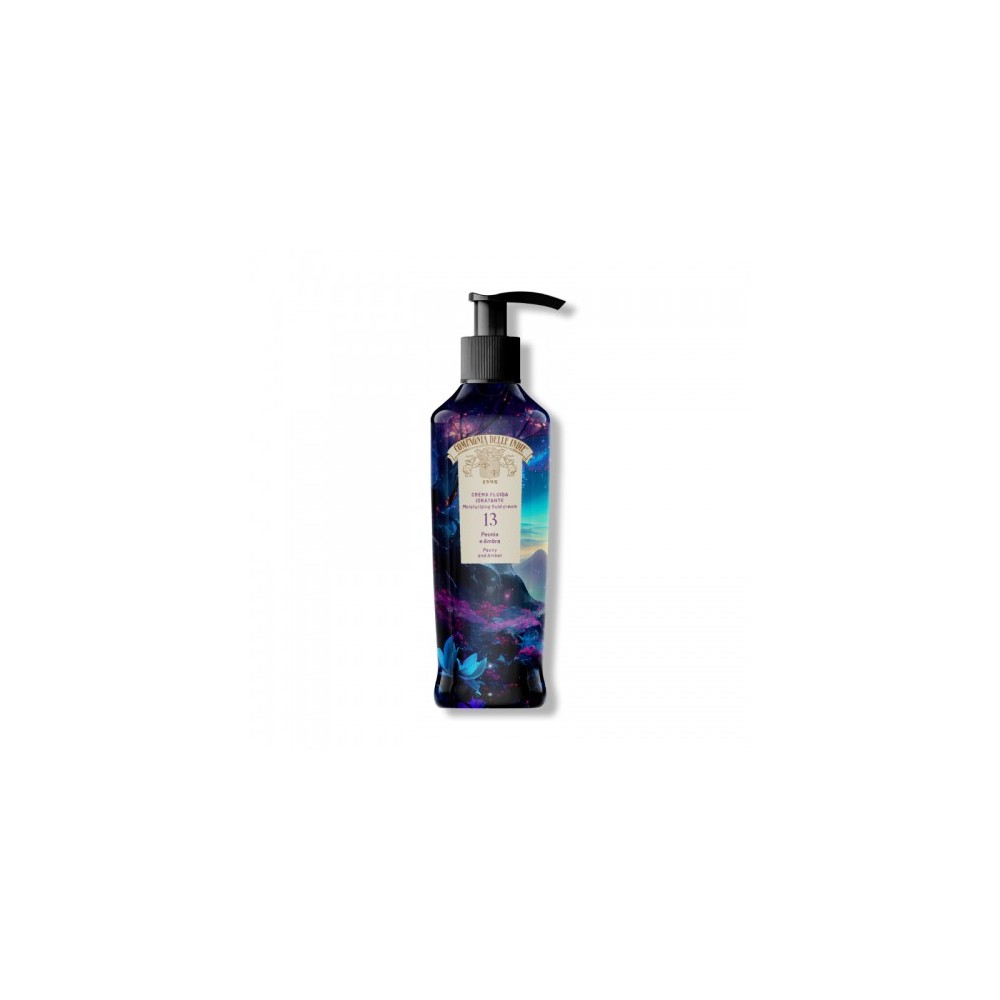 Compagnia Delle Indie 13 Peonia E Ambra Crema Fluida Idratante 250 Ml 