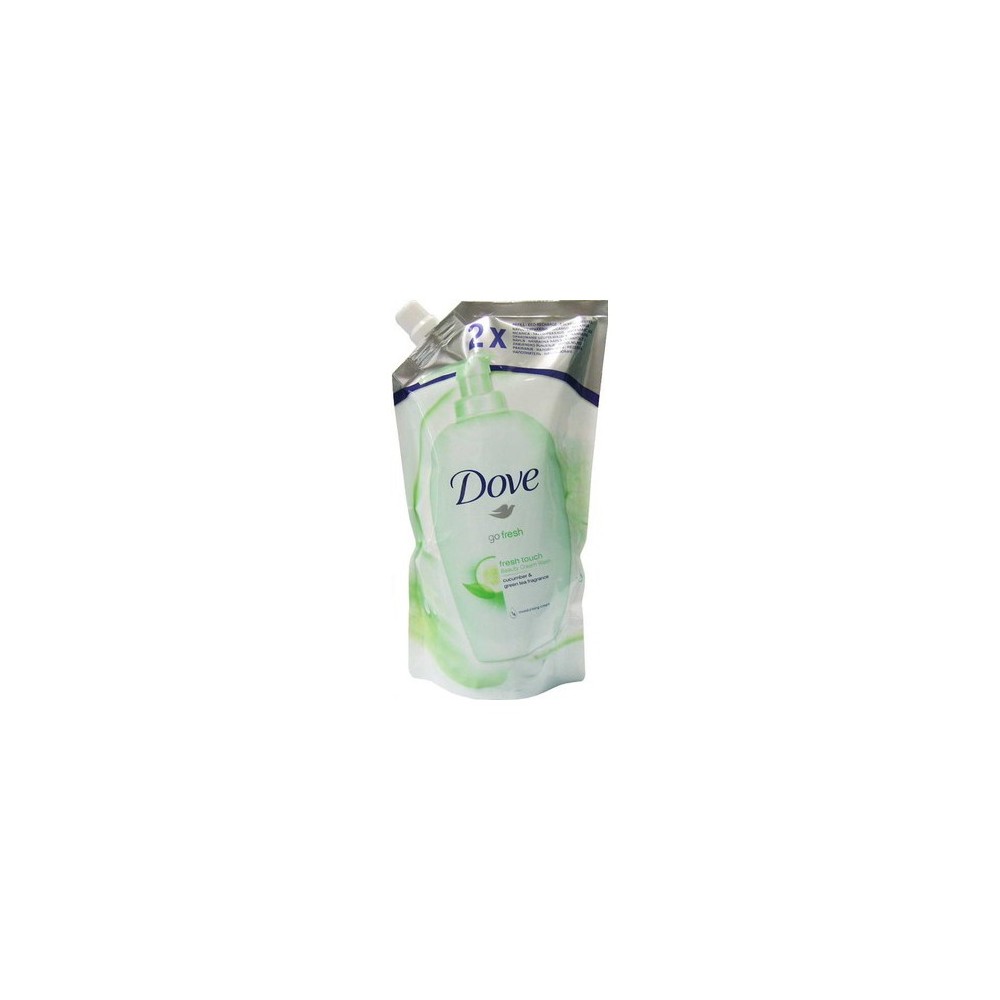 Dove Sapone Liquido Detergente Cremoso Fresh Touch Go Fresh Ricarica 500 Ml 