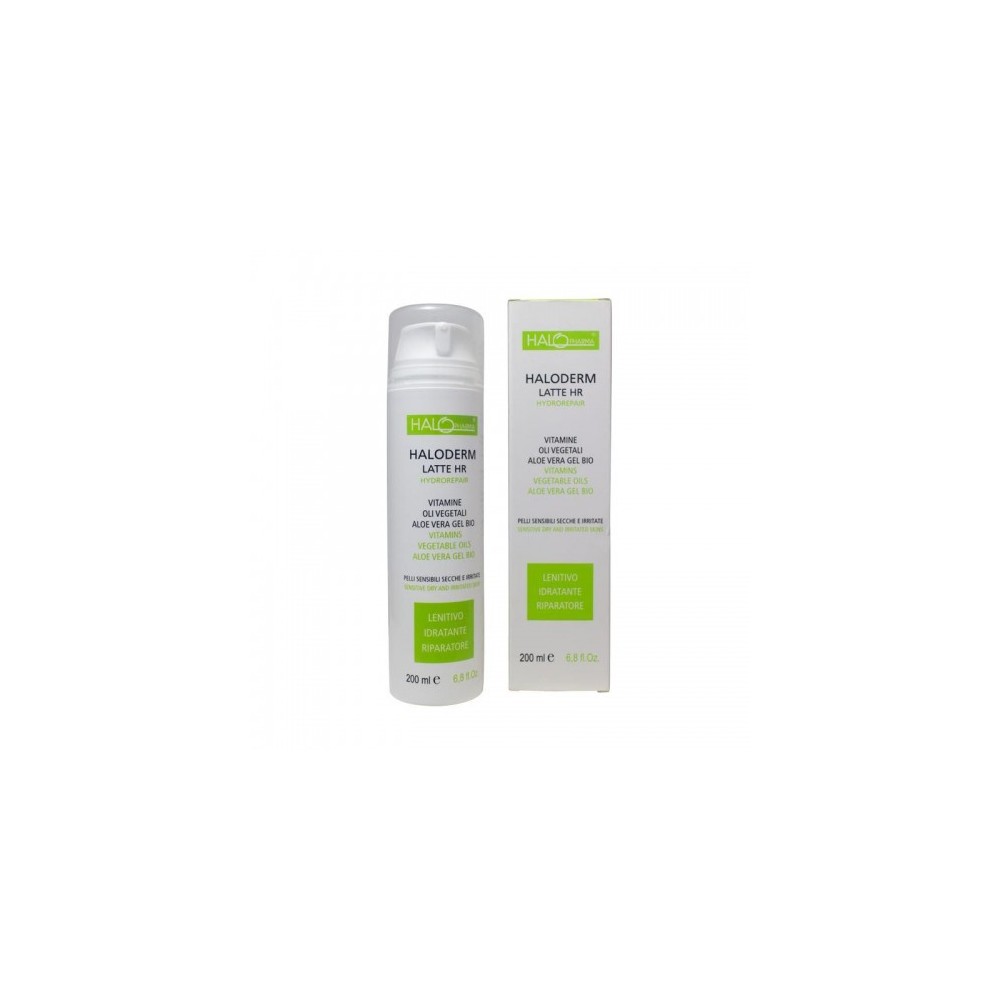 Halo Pharma Haloderm Latte Hr Hydrorepair Latte Lenitivo Idratante E Riparatore 200 Ml 