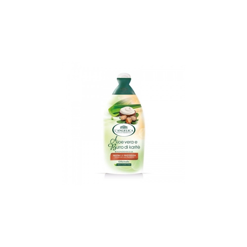 L'Angelica Bagnoschiuma All'Aloe Vera E Burro Di Karitè 500 Ml 