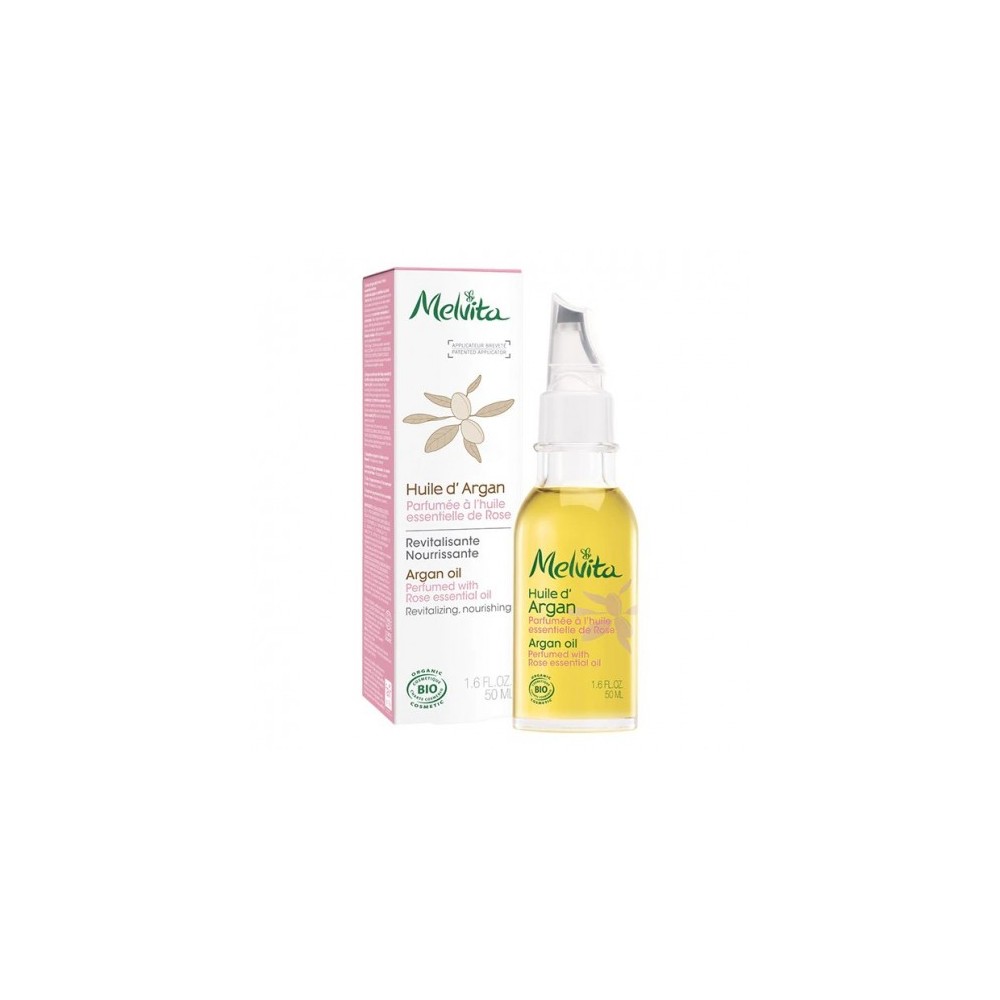 Melvita Olio Di Argan Profumaton Alla Rosa Bio 50 Ml 