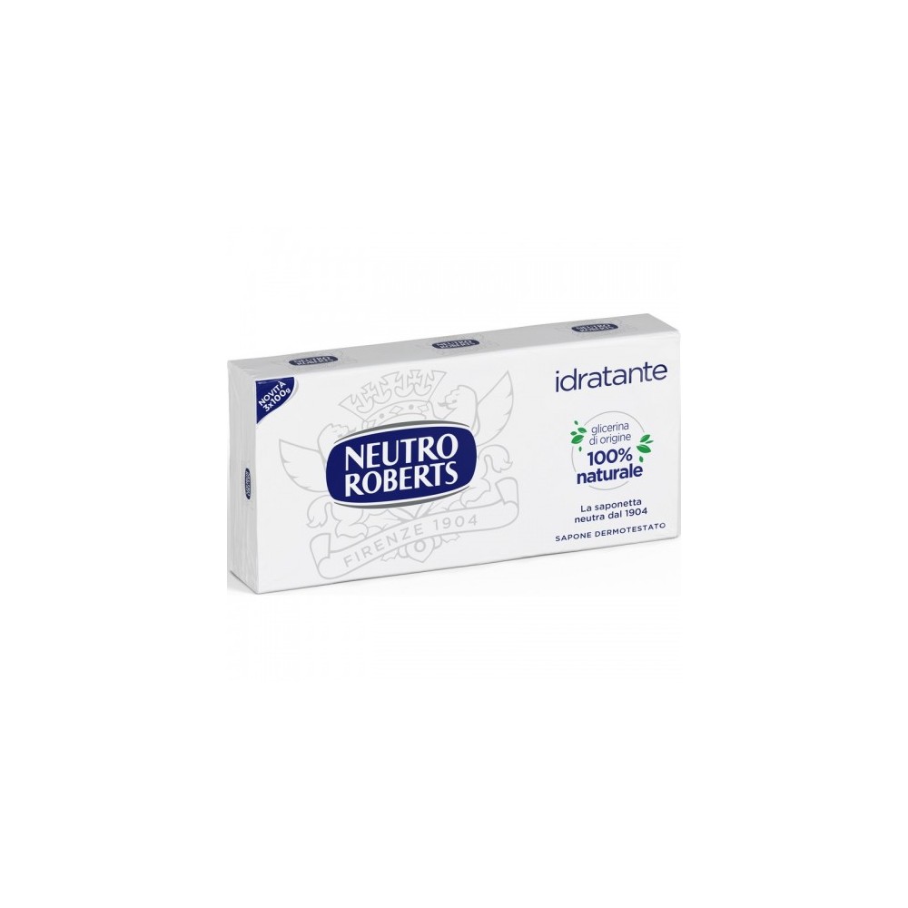 Neutro Roberts Idratante 3 Saponette Da 100 G 