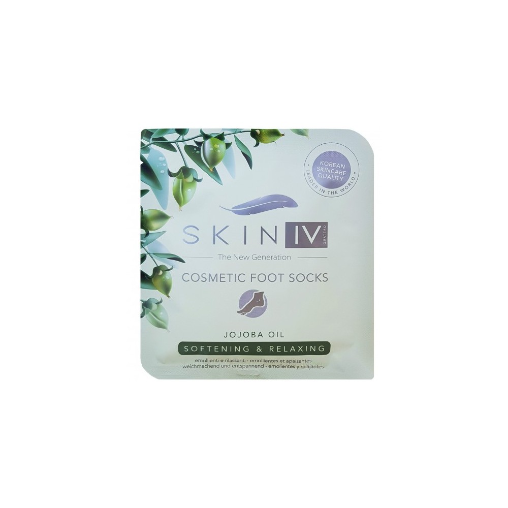 Skin Iv Calzini Idratanti All'Olio Di Jojoba 