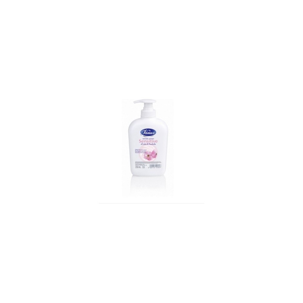 Venus Sapone Liquido Sensitive Al Latte Di Mandorla 250 Ml 