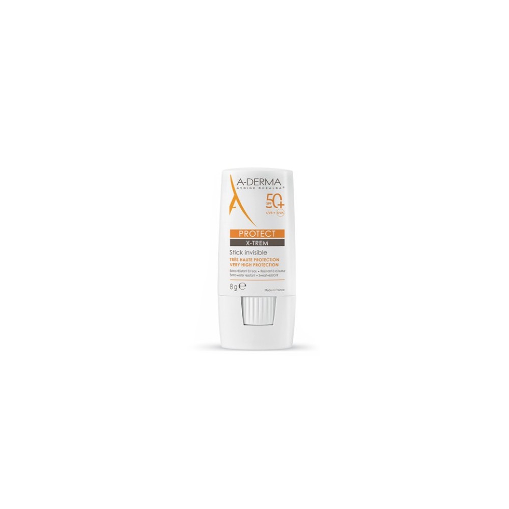 Aderma Protect X-Trem Spf50+ Invisible Stick 8 G 