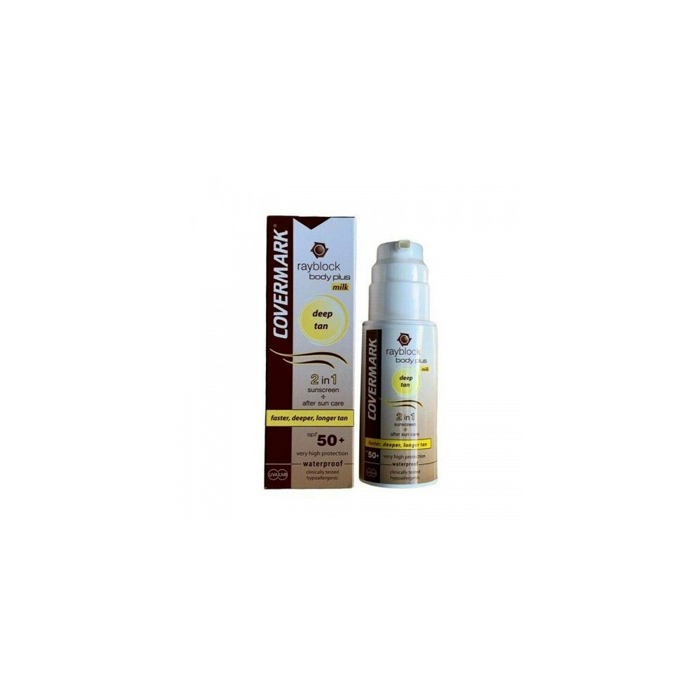 Covermark Rayblock Body Plus Milk Spf50 Protezione Solare 100 Ml 