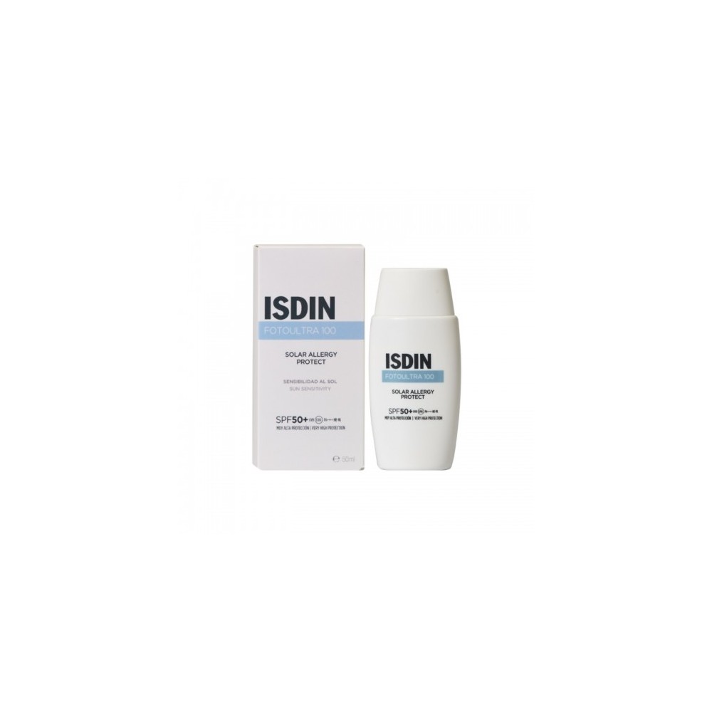Isdin Fotoultra 100 Solar Allergy Protect Spf50+ Fotoprotettore Viso 50 Ml 