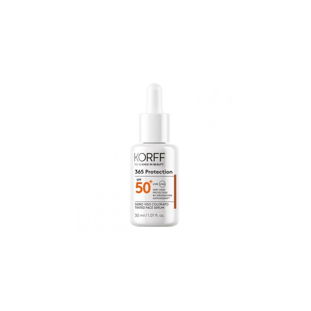 Korff 365 Protection Spf50+ Siero Viso Protettivo Colorato 50 Ml 
