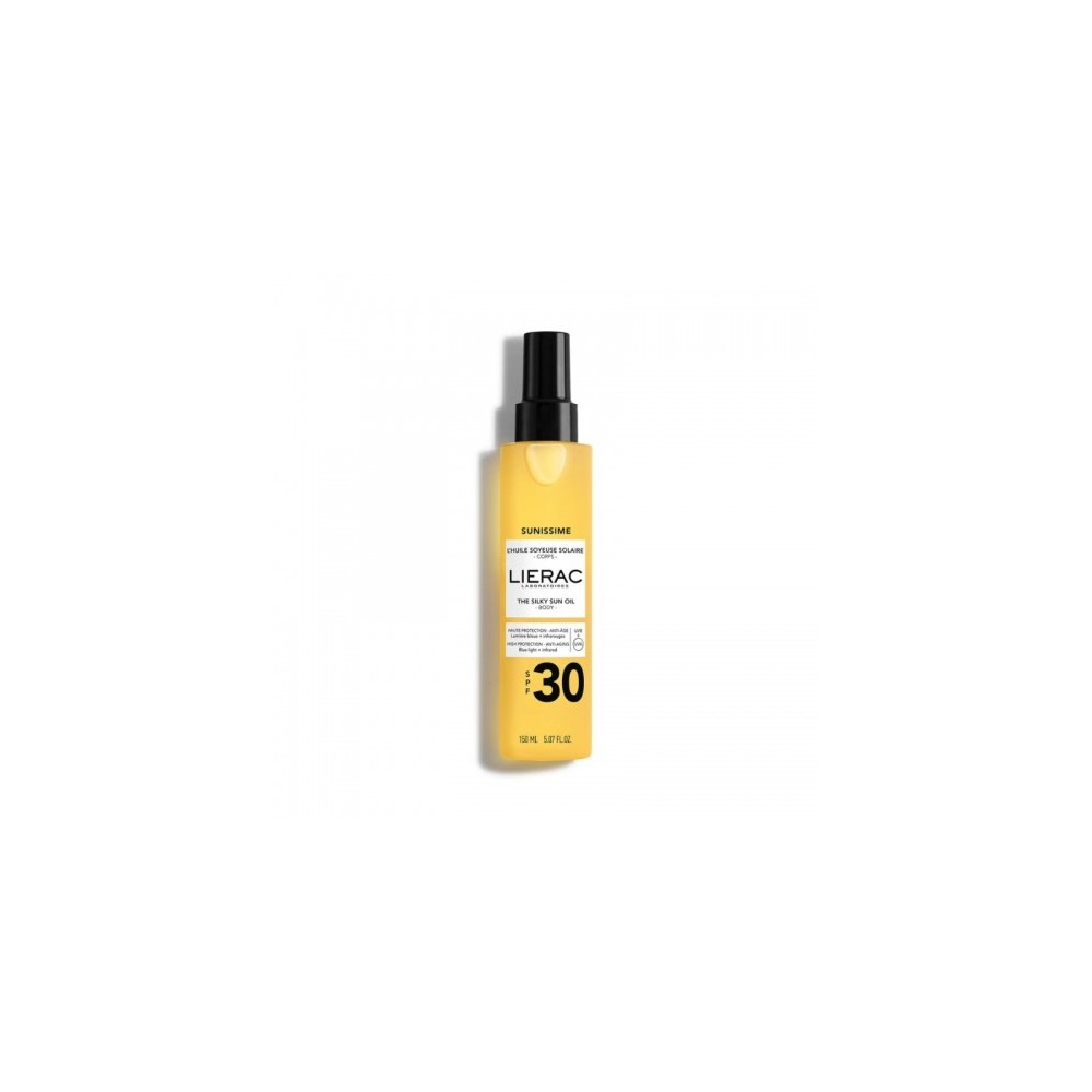 Lierac Sunissime Spf30 Olio Solare Setoso 150 Ml 