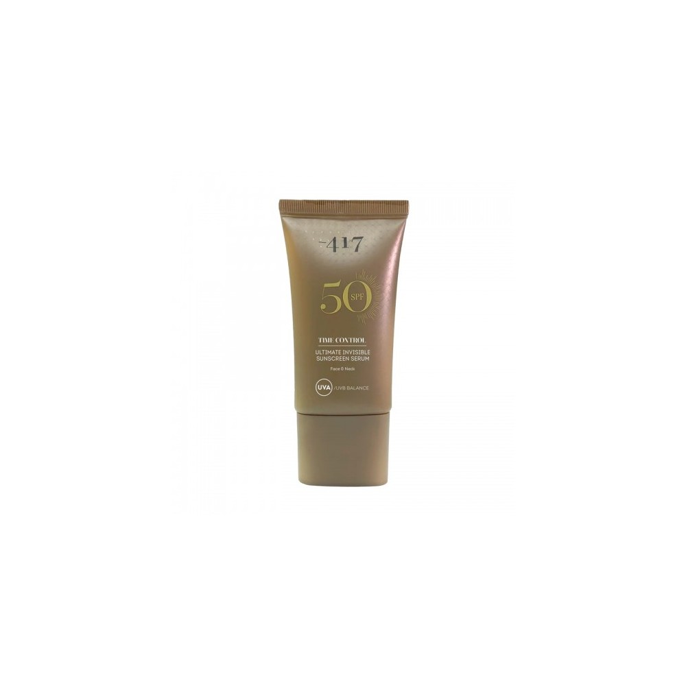 Minus 417 Time Control Spf50 Ultimate Invisible Sunscreen Serum Protezione Solare Viso 40 Ml 