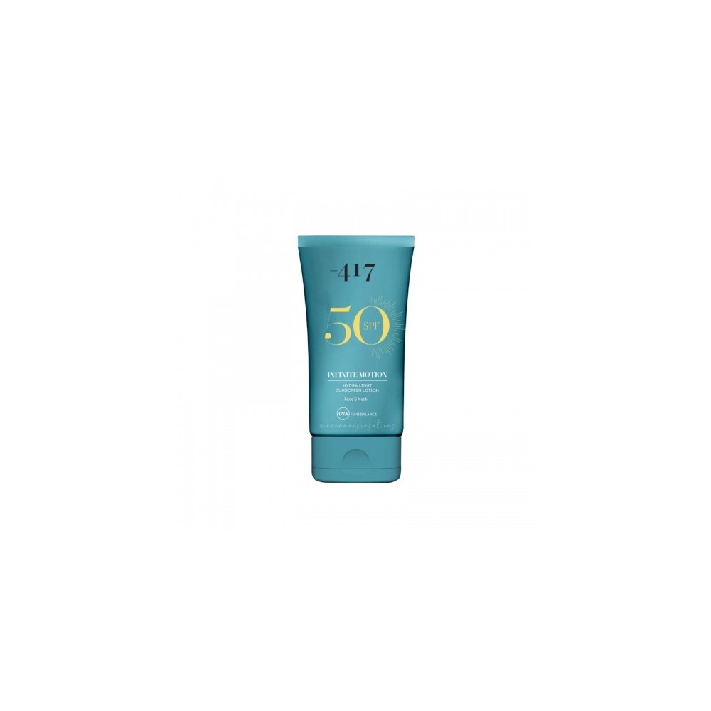 Minus 417 Infinite Motion Spf50 Hydra Light Sunscreen Lotion Lozione Solare Viso 50 Ml 