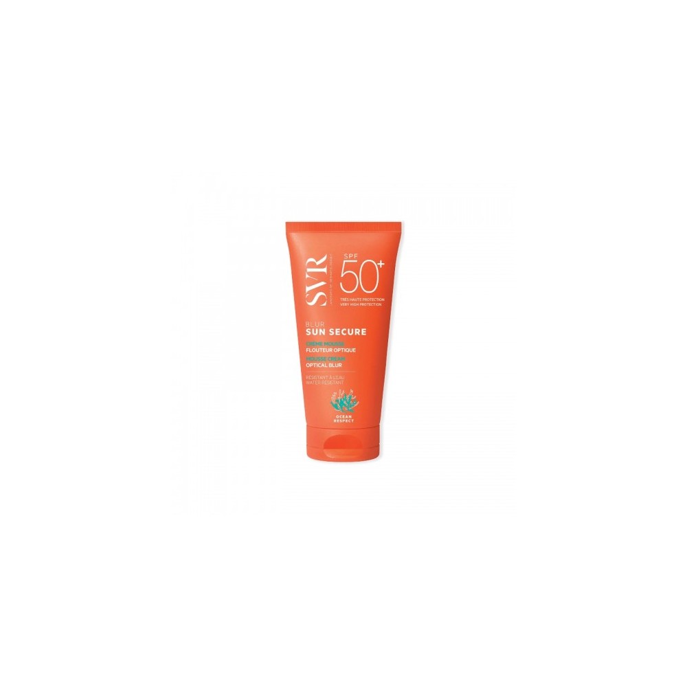 Svr Sun Secure Blur Spf50+ Crema Mousse Viso Senza Profumo 50 Ml 