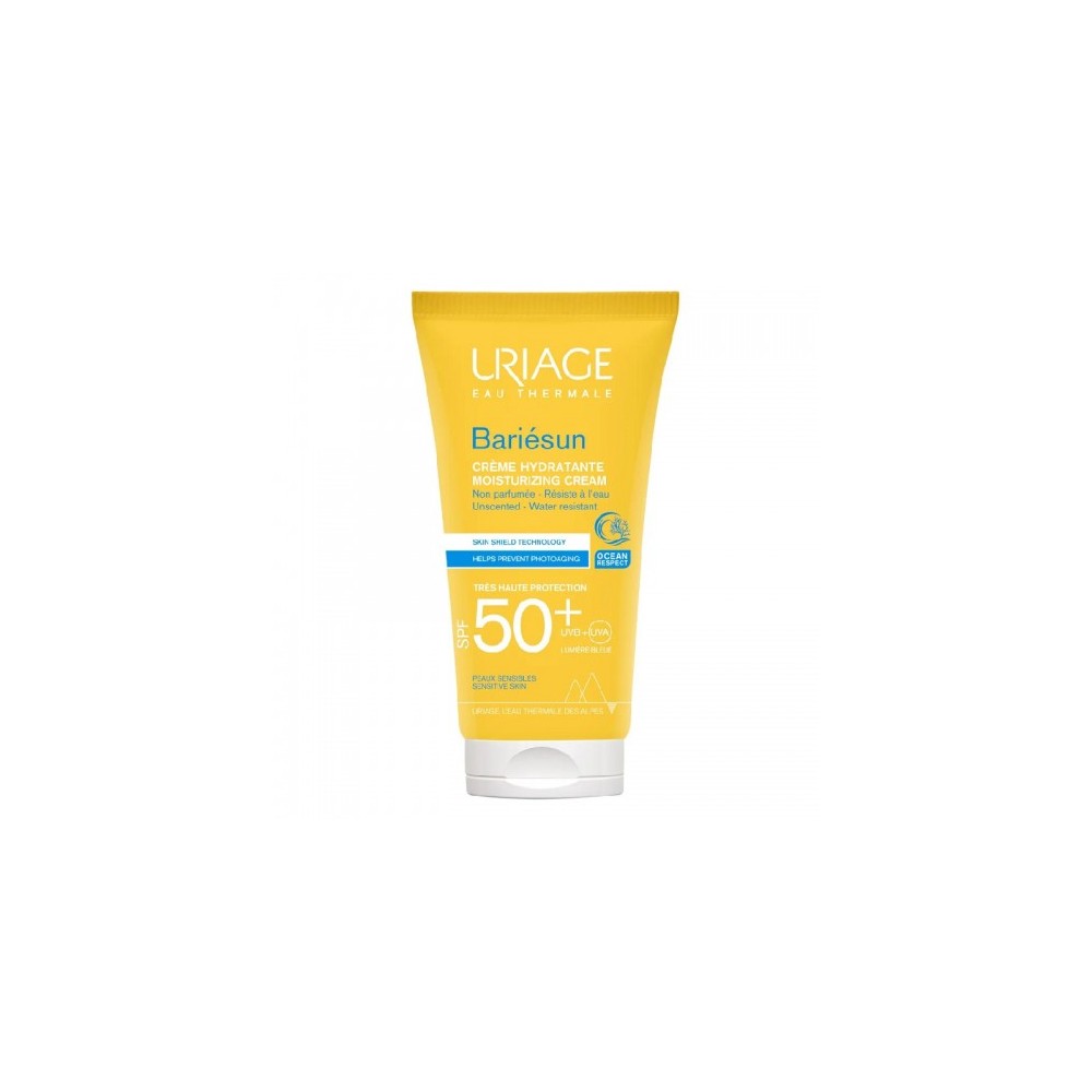 Uriage Bariésun Spf50+ Crema Solare Idratante Senza Profumo 50 Ml 