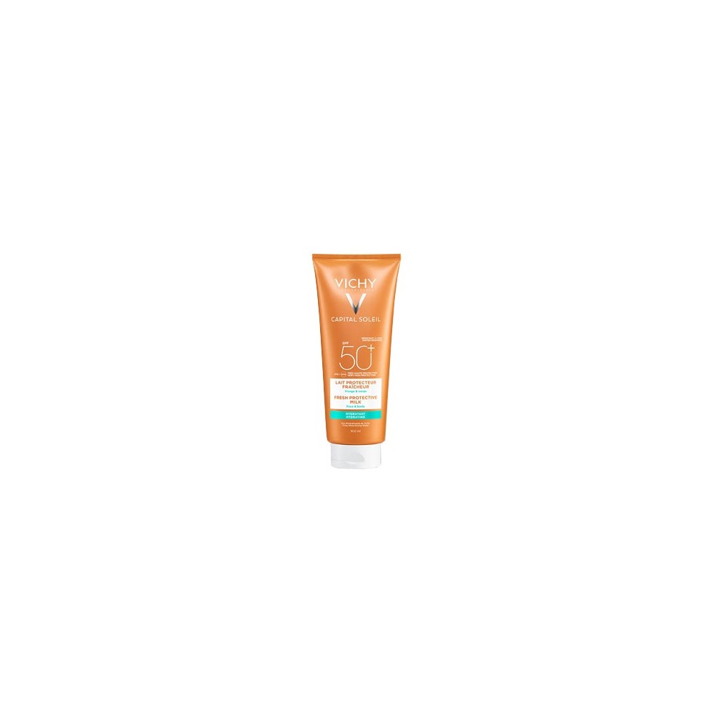 Vichy Capital Soleil Spf50+ Latte Protettivo Idratante Fresco 300 Ml 