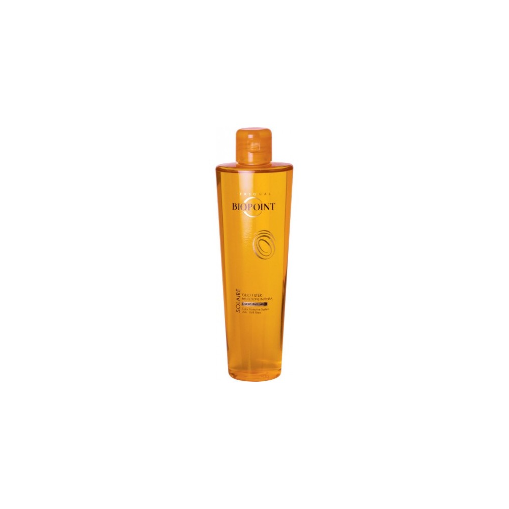 Biopoint Olio Solare Solaire Filter Effetto Brillante 200 Ml 