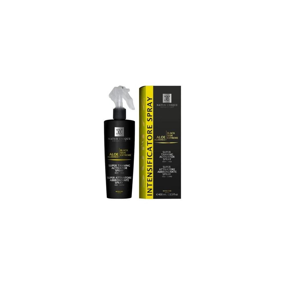Natur Unique Black Skin Extreme Super Attivatore Abbronzante 400 Ml Spray 