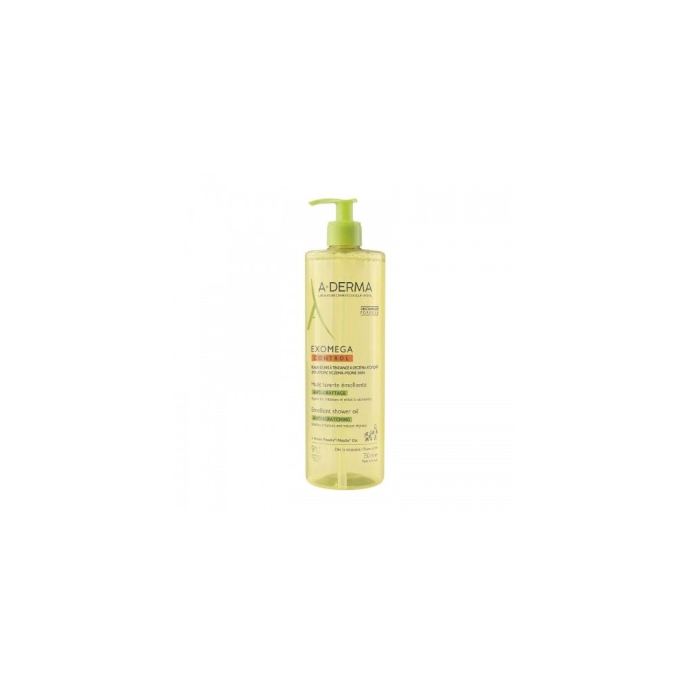 Aderma Exomega Control Olio Lavante Emolliente Anti-Grattage 750 Ml 