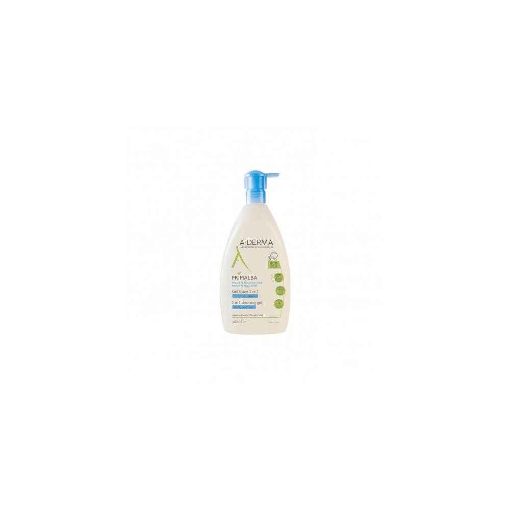Aderma Primalba Gel Lavante Corpo E Capelli 500 Ml 