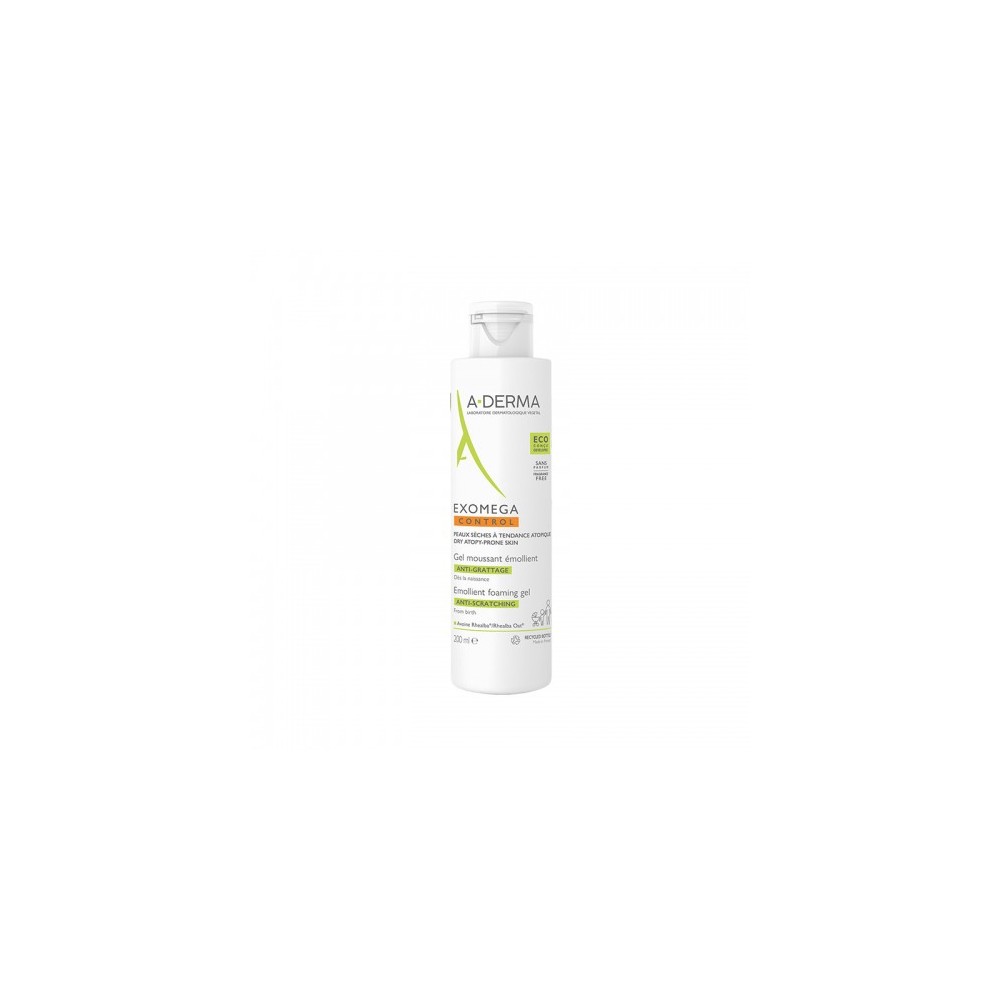 Aderma Exomega Control Gel Emolliente Viso E Corpo 200 Ml 