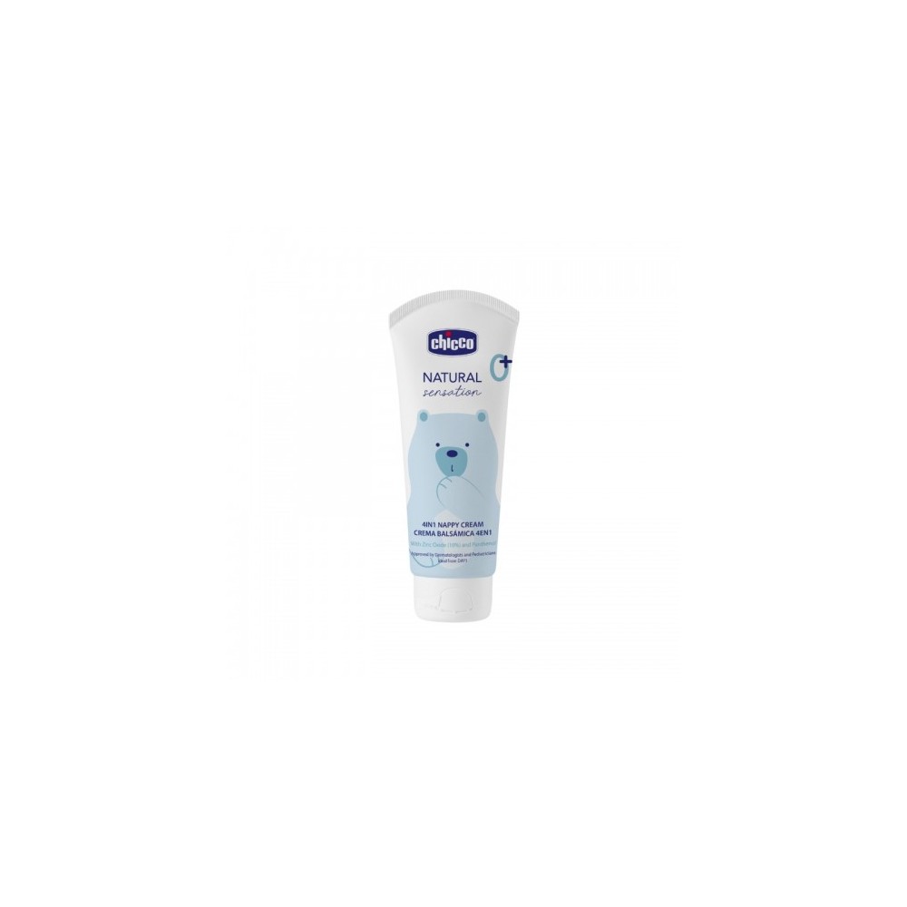 Chicco Natural Sensation 4In1 Nappy Cream Pasta Lenitiva 100 Ml 