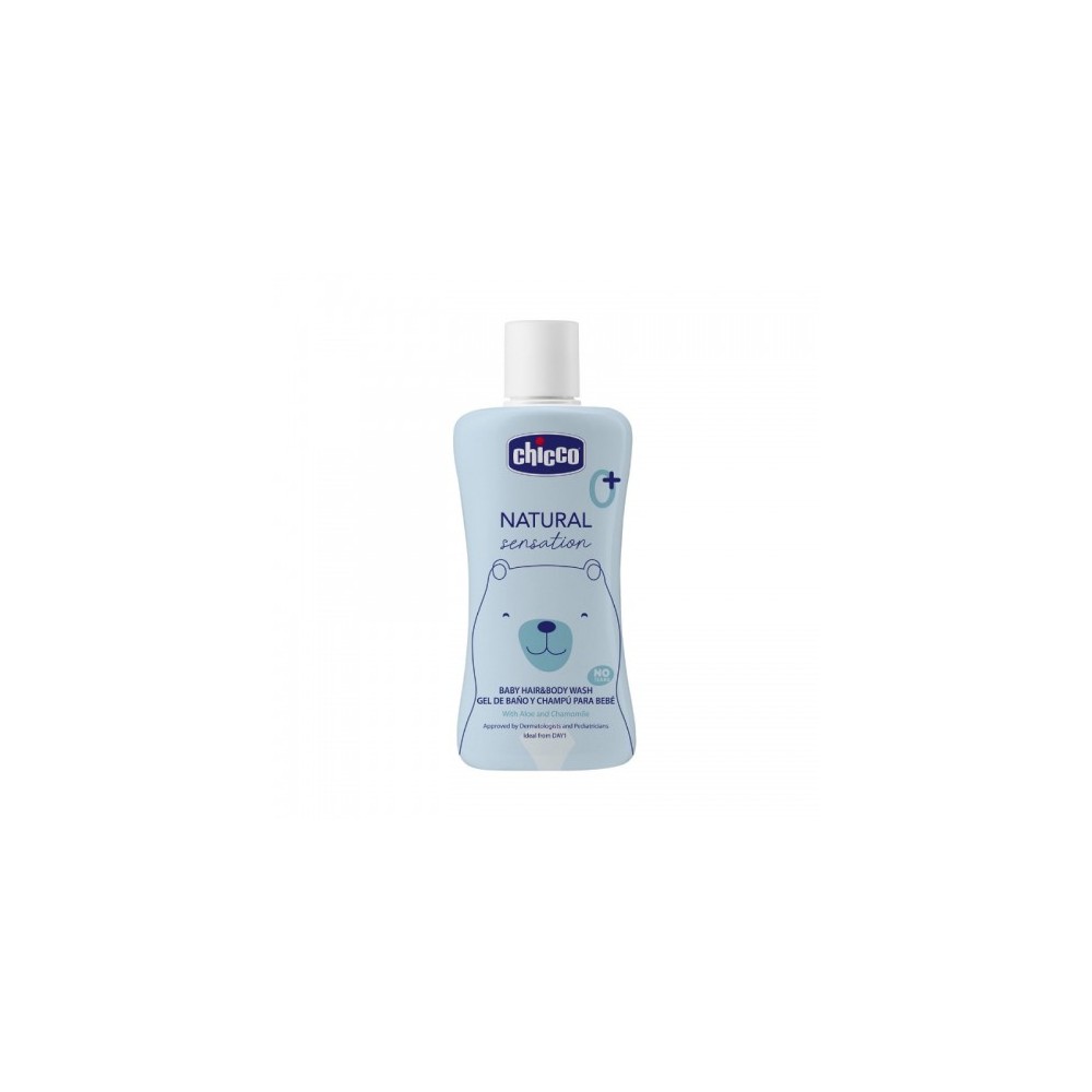 Chicco Natural Sensation Baby Detergente Corpo E Capelli 200 Ml 