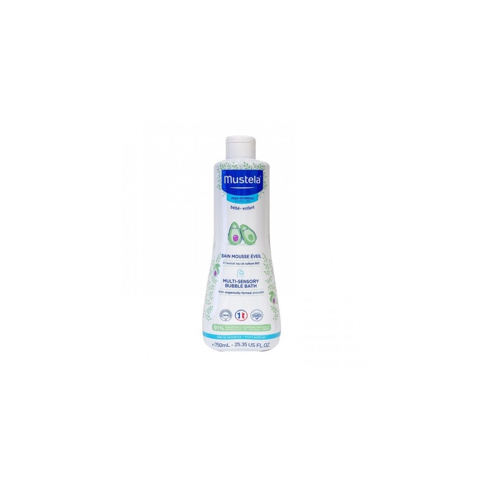 Mustela Bagnetto Mille Bolle Bagnoschiuma Per Bambini 750 Ml Nuovo Formato 