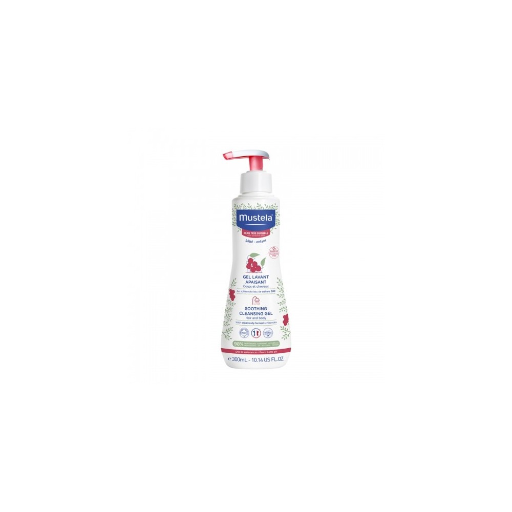 Mustela Gel Lavant Apaisant Gel Detergente Lenitivo 300 Ml 