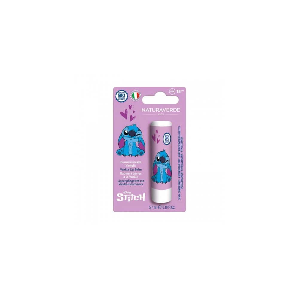 Naturaverde Disney Stitch Burrocacao Alla Vaniglia 5,7Ml 