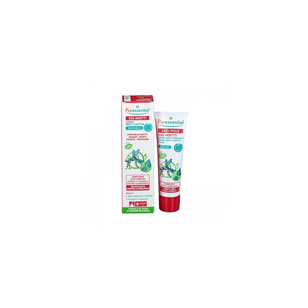 Puressentiel Sos Insetti Bébé Crema Multi Lenitiva Per Bambini 30 Ml 