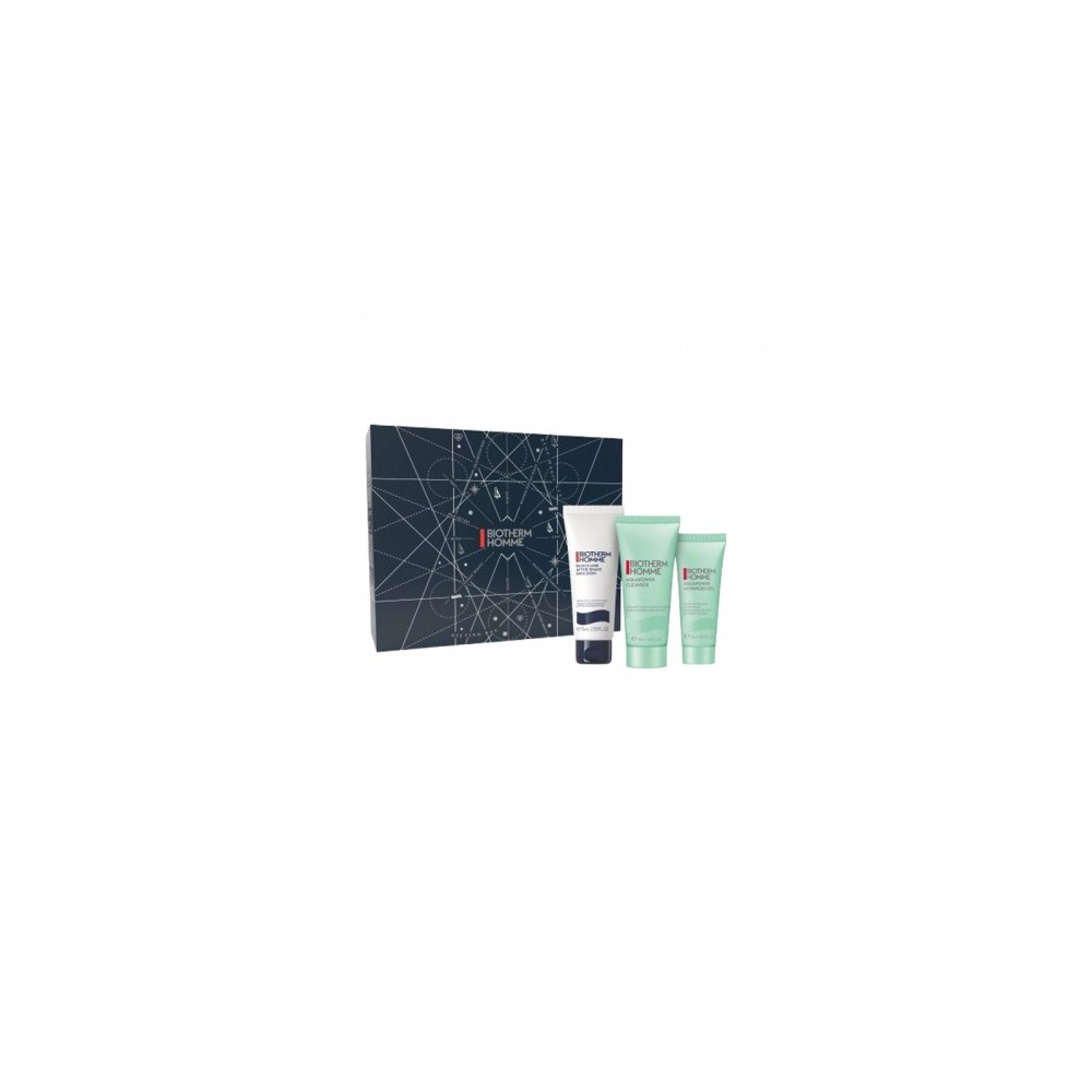 Biotherm Cofanetto Baume Apaisant After Shave Balm 75 Ml + Cleanser 40 Ml + Advanced Gel 20 Ml 