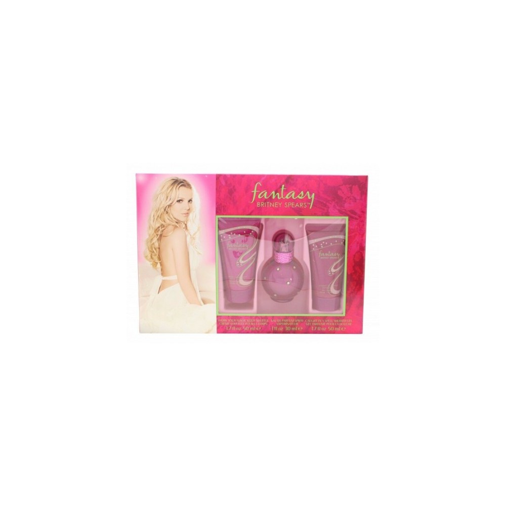 Britney Spears Fantasy Kit Regalo Eau De Parfum + Spuma Corpo + Gel Doccia 