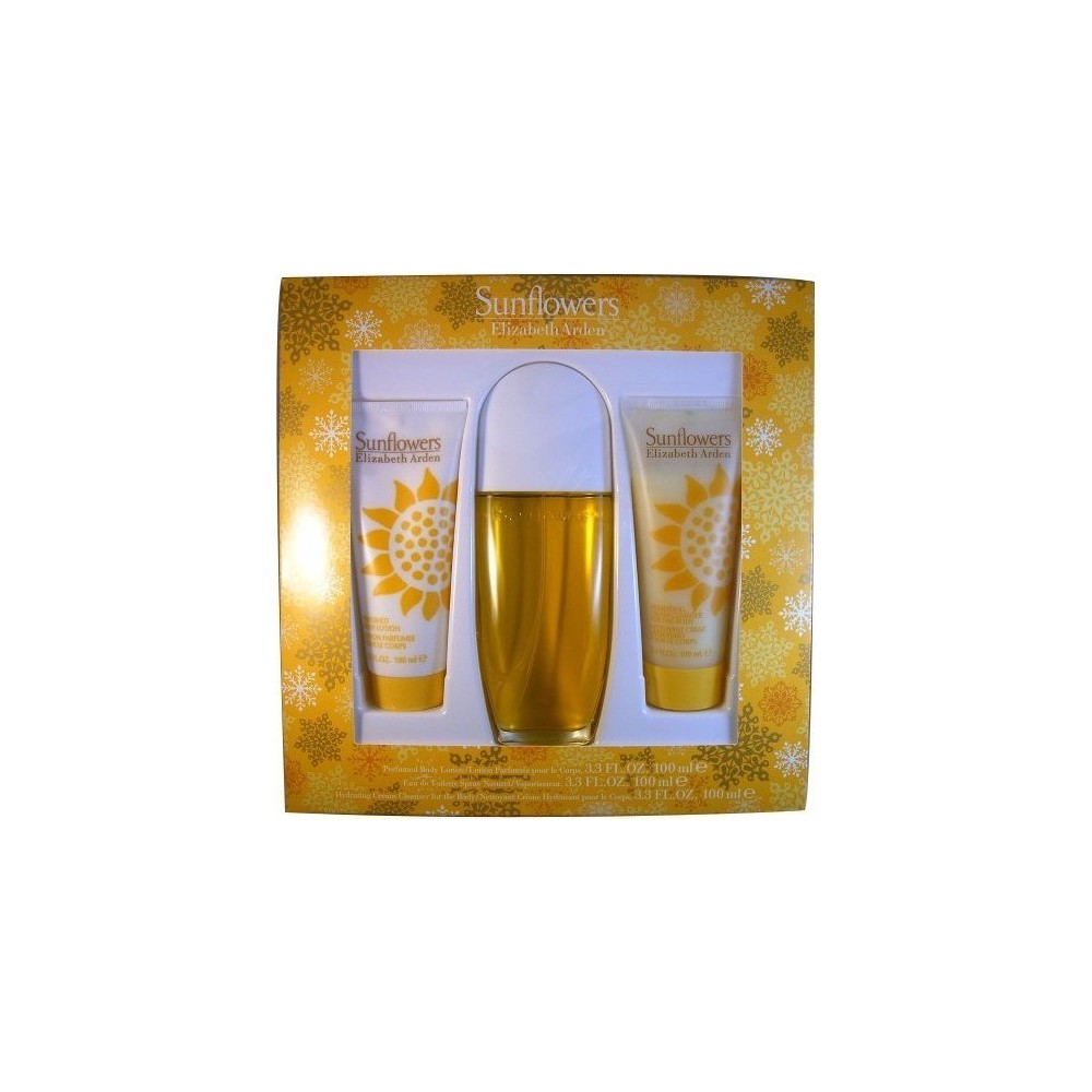 Elizabeth Arden Cofanetto Regalo Sunflowers Edt 100 Ml + Lozione Corpo + Cleanser Idratante 