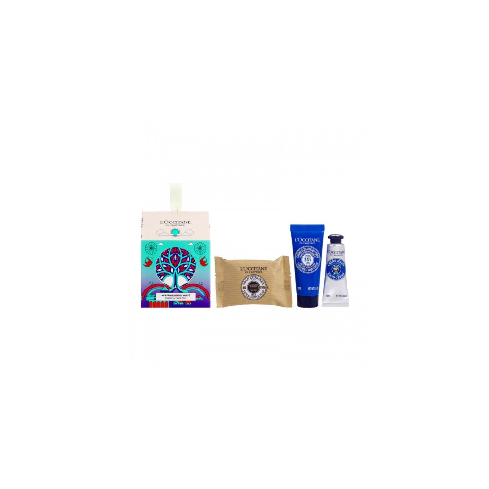 L'Occitane Cofanetto Karité Sapone Extra Dolce 25G + Crema Corpo Ultra Ricca 20Ml + Crema Mani 10Ml 