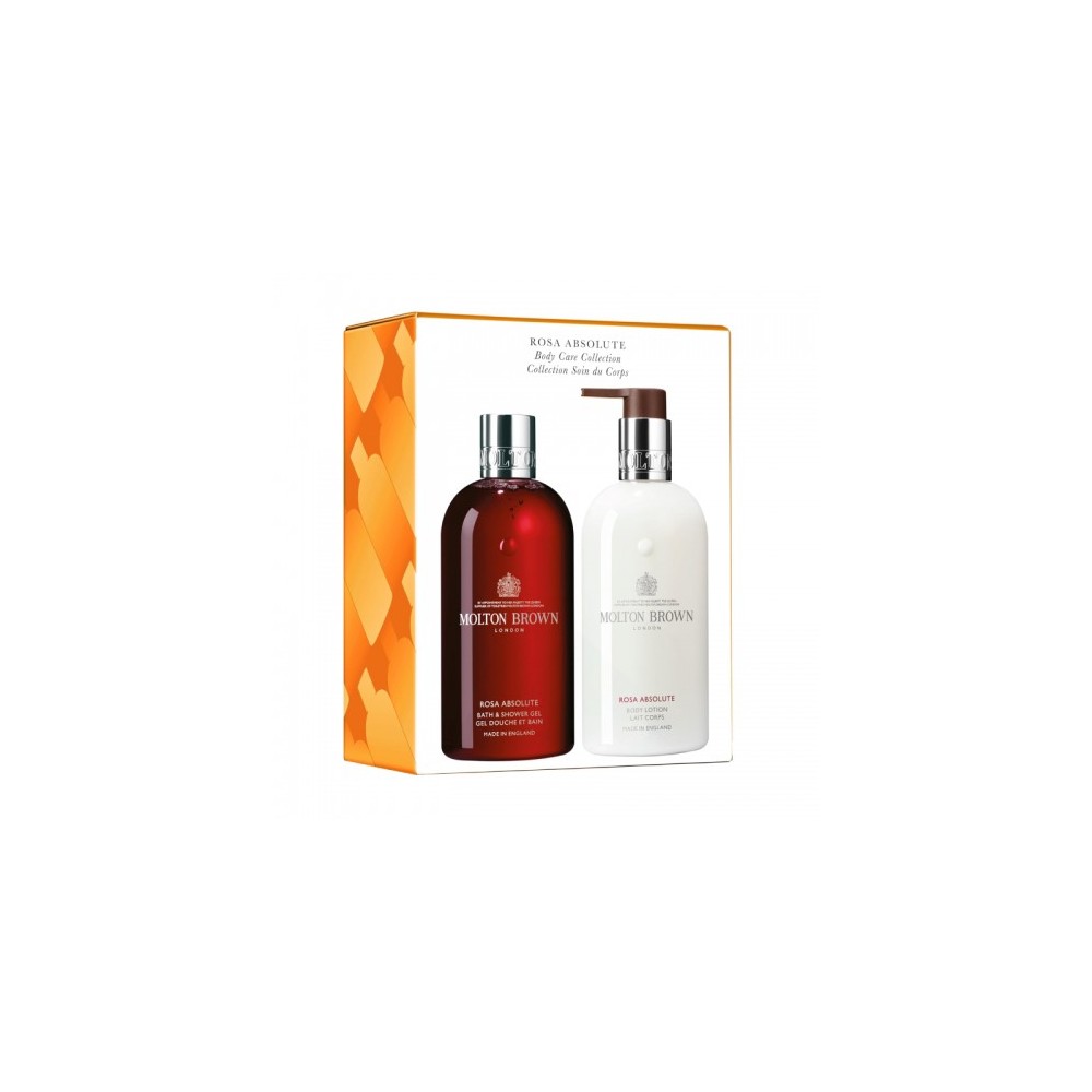 Molton Brown Rosa Absolute Body Care Collection Gel Doccia + Lozione Corpo 