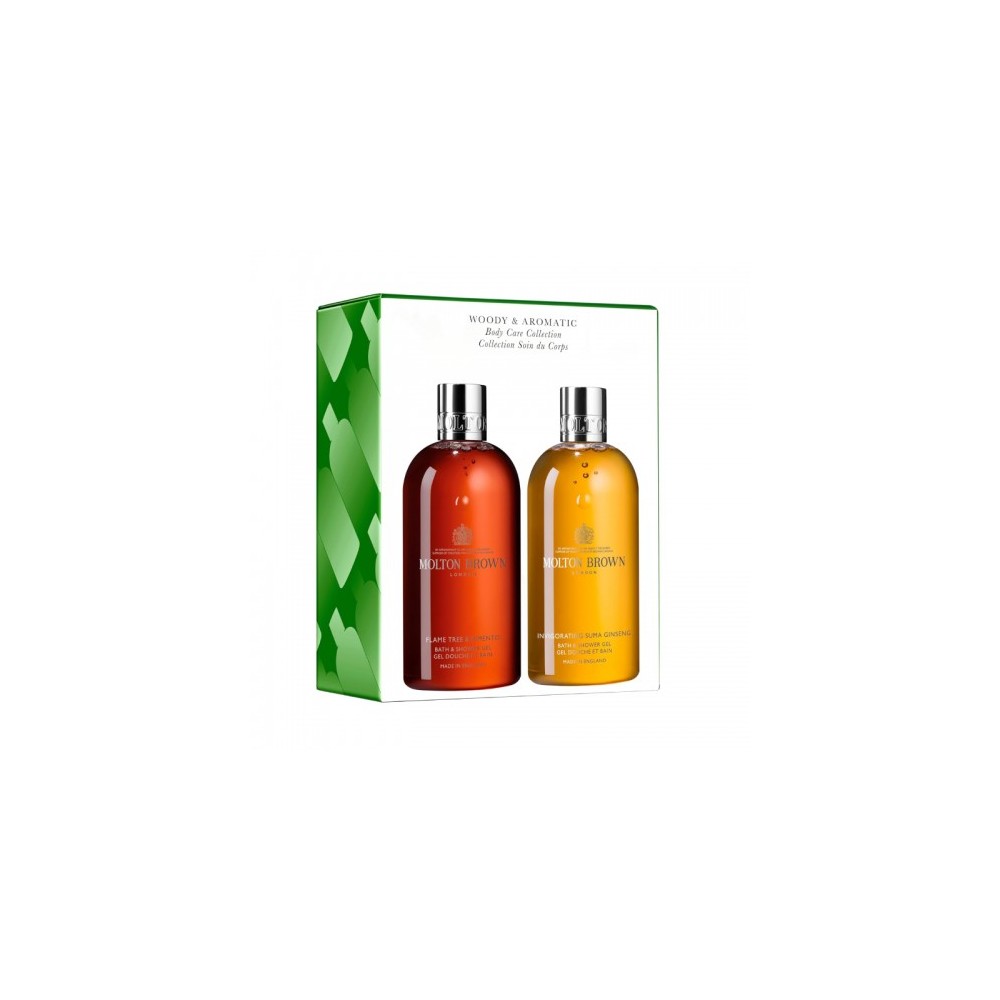 Molton Brown Woody & Aromatic Body Care Collection Cofanetto Con 2 Bagno Doccia 
