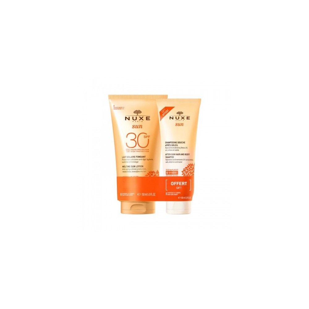 Nuxe Sun Duo Latte Solare Spf30 150 Ml + Shampoo Doposole 100 Ml 