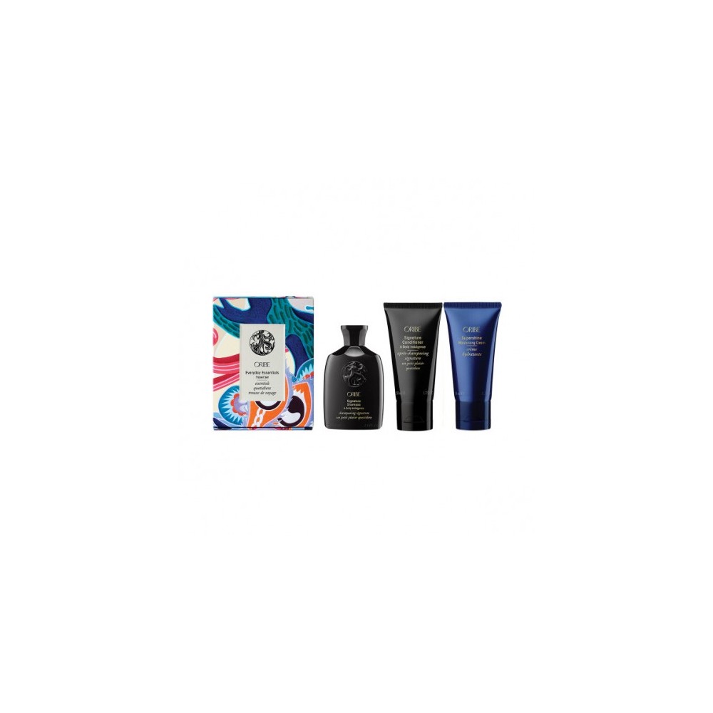 Oribe Cofanetto Everyday Essential Travel Set Shampoo 75 Ml + Balsamo 50 Ml + Crema Idratante 50 Ml 