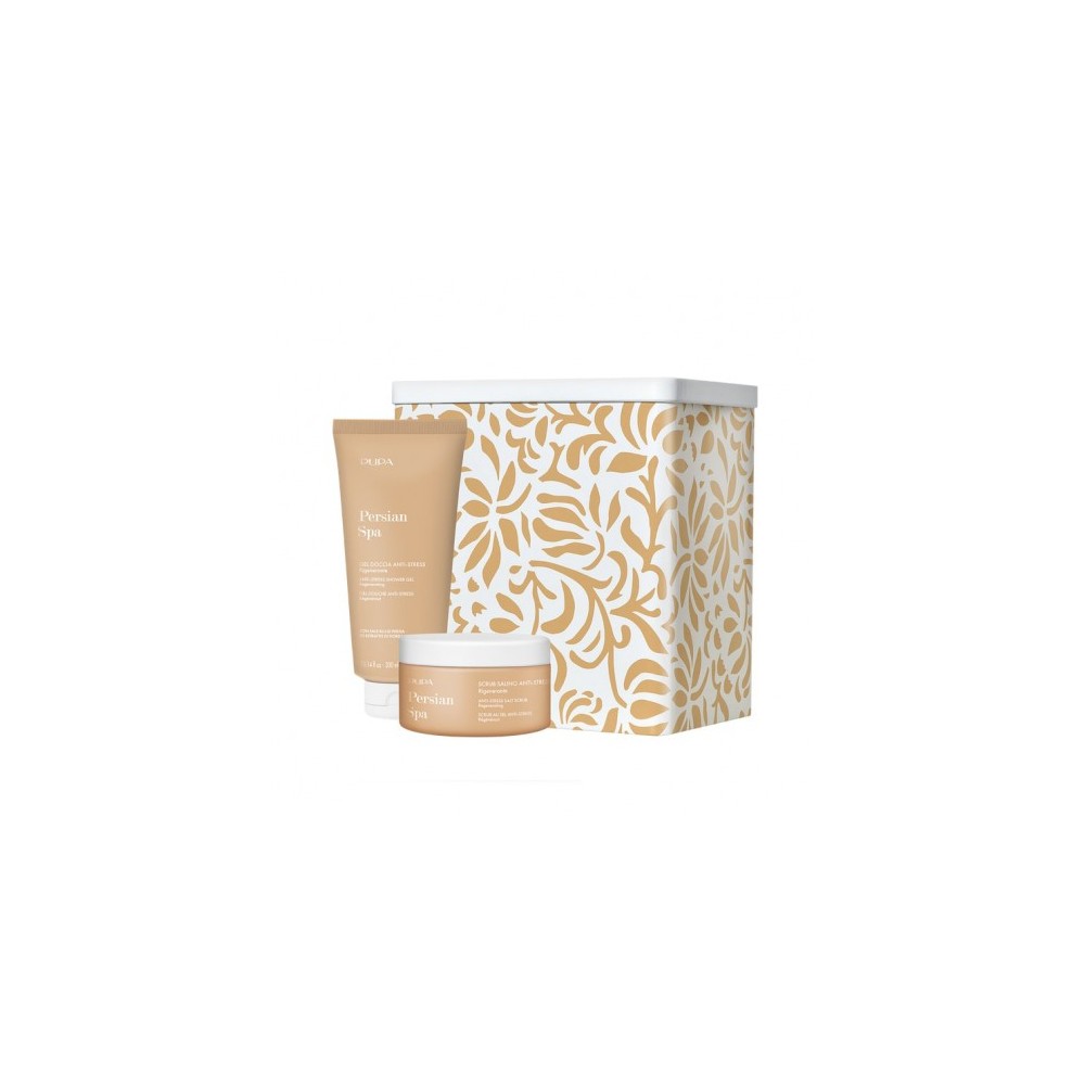 Pupa Persian Spa Kit 1 Scrub Salino E Gel Doccia Anti-Stress 