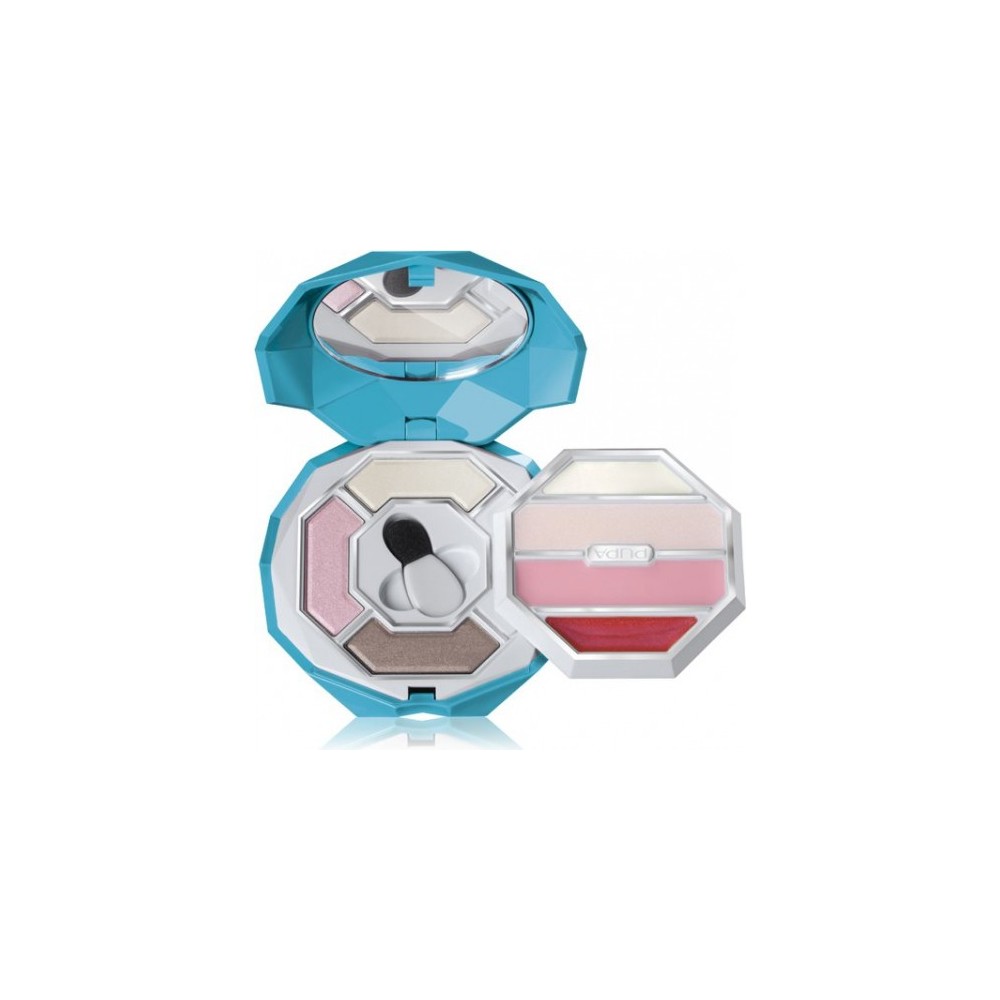 Pupa Cofanetto Regalo Trousse Crystal Diamond N. 02 Turchese Scuro 