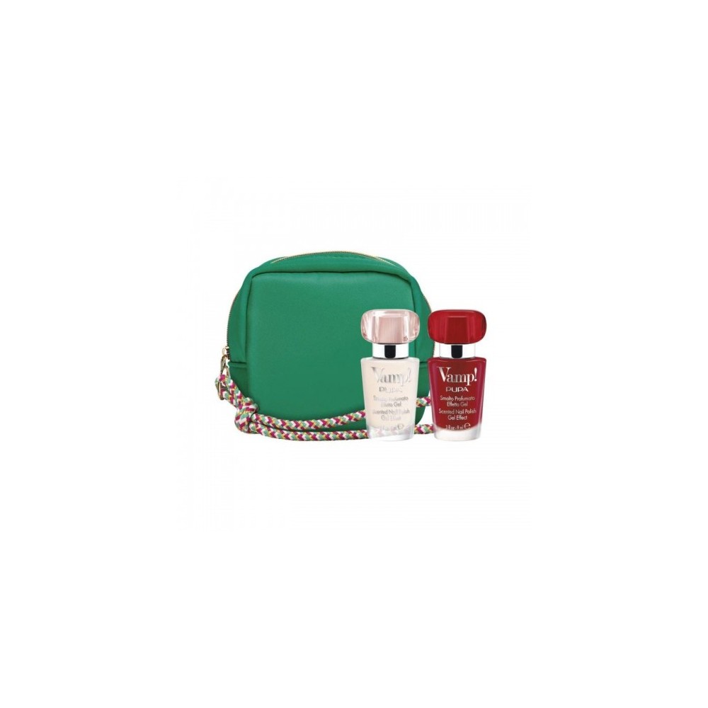 Pupa Kit Vamp Nail Polish N.003 2 Smalti Profumati + Pochette 