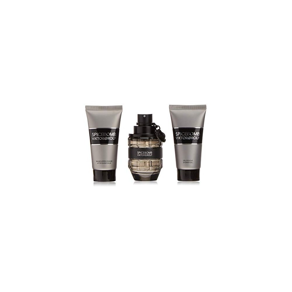 Viktor & Rolf Cofanetto Spicebomb Eau De Toilette 50 Ml + Gel Doccia 50 Ml + Dopobarba 50 Ml 