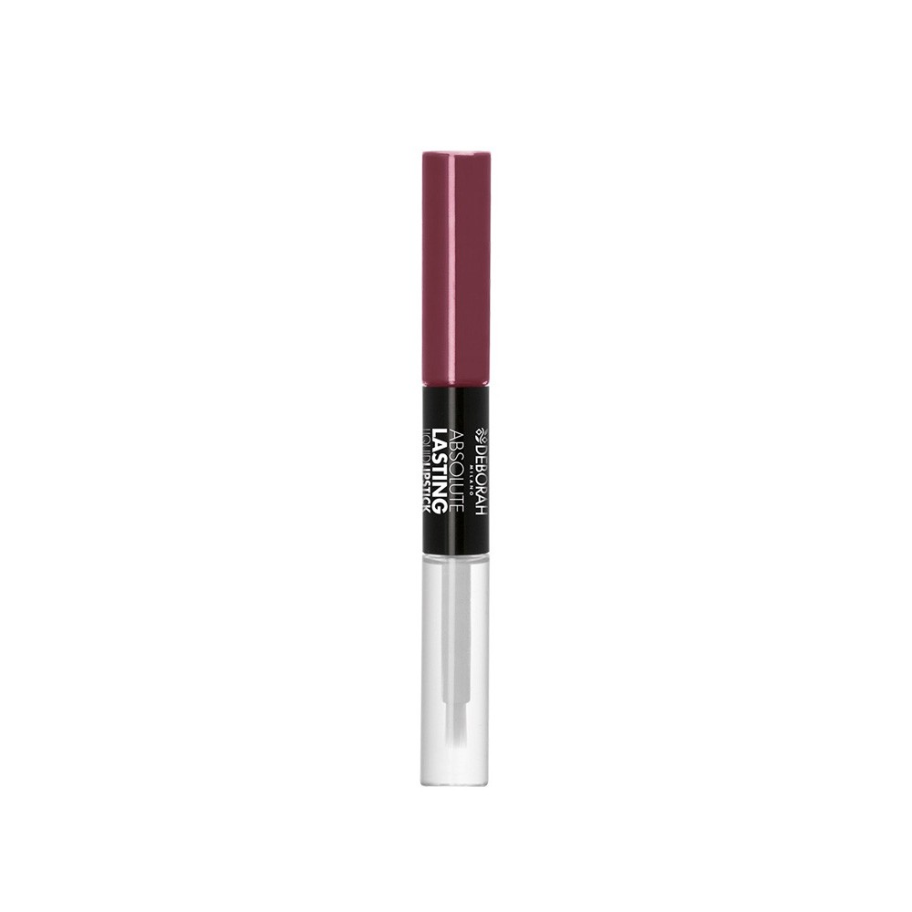 Deborah Absolute Lasting Liquid Lipstick - 07 Dark Mauve 